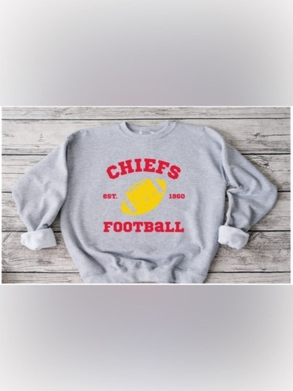 Chiefs Retro Football Crewneck